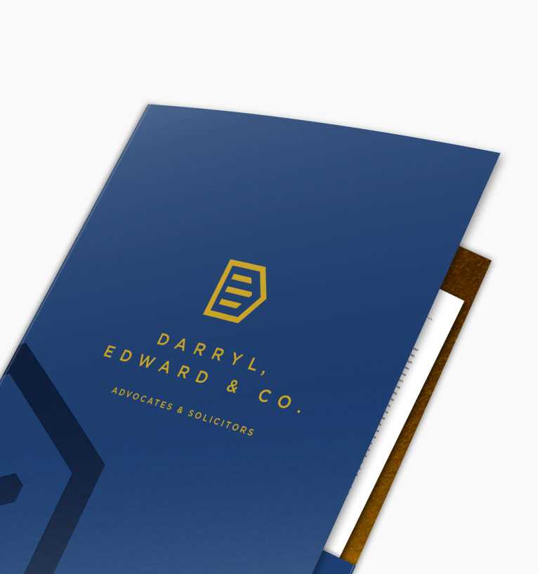 folder, Darryl Edwards & Co.