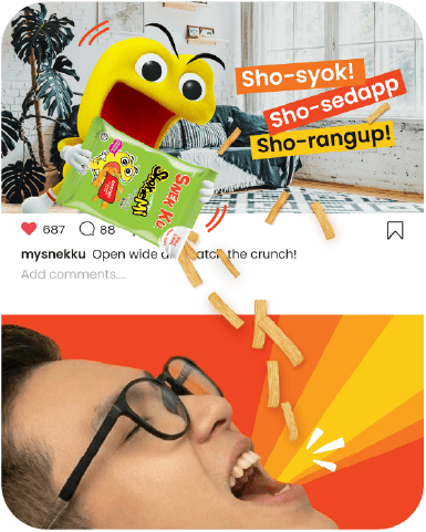 cr8 consultancy portfolio snekku social media sho sedap